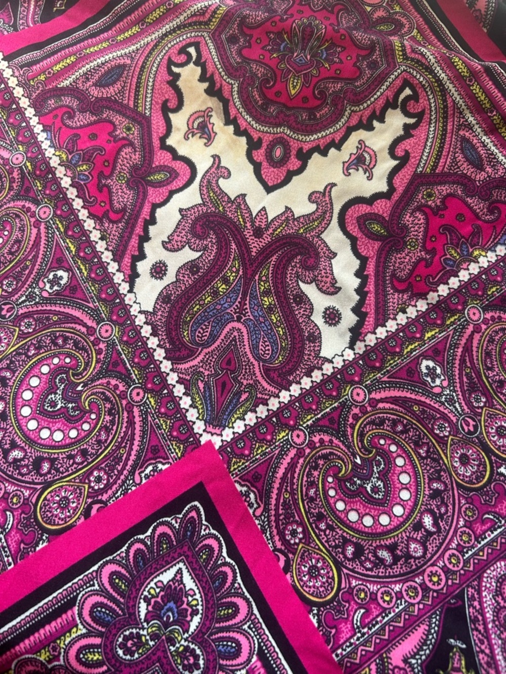 Vintage Wet Seal Y2K Paisley Maxi Dress Pink Boho Festival S‎ - Picture 5 of 9
